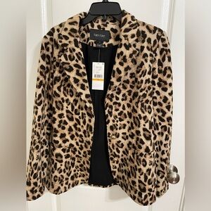 Karen Kane Leopard Blazer